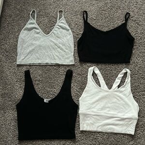 Joah Brown Tank Top Set of 4